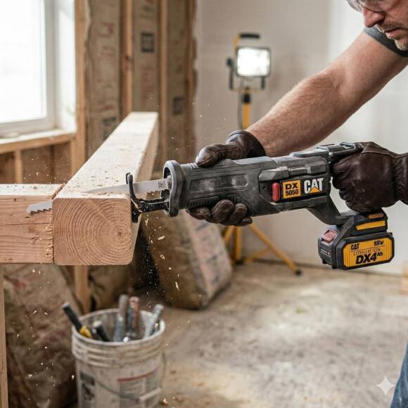 CAT DX5050B 18Volt Kömürsüz Profesyonel Tilki Kuyruğu Testere (Akü Dahil Değildir) - 6