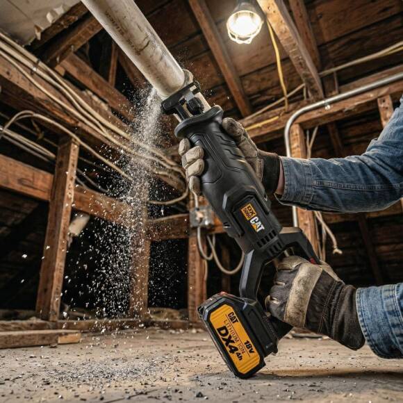 CAT DX5060B 18Volt Profesyonel Tilki Kuyruğu Testere (Akü Dahil Değildir) - 3