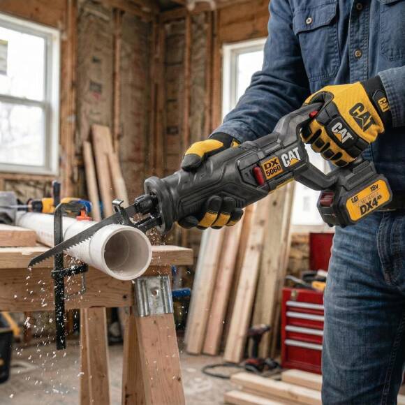 CAT DX5060B 18Volt Profesyonel Tilki Kuyruğu Testere (Akü Dahil Değildir) - 5