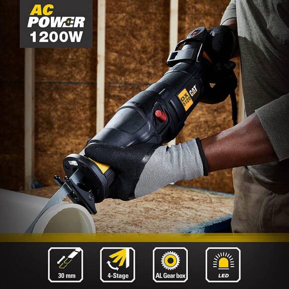 CAT DX5120 1200Watt Profesyonel Tilki Kuyruğu Testere - 4