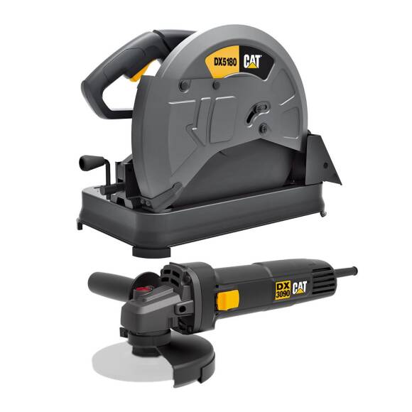 CAT DX5180SET 2400Watt 355mm Profesyonel Profil Kesme + DX3090 720Watt 125mm Profesyonel Avuç Taşlama - 2