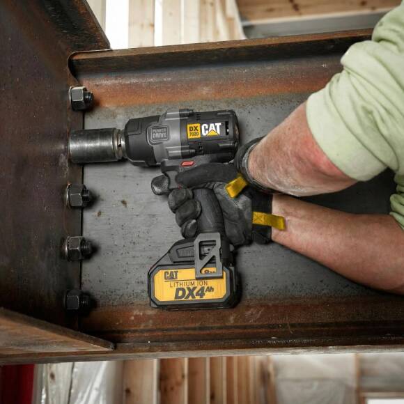 CAT DX7020.1 18Volt 4.0 Ah Çift Akülü Kömürsüz 700/880Nm Profesyonel Şarjlı Somun Sıkma + 10 Adet Lokma Ucu - 3