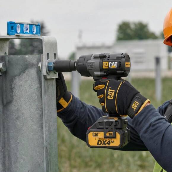 CAT DX7020.1 18Volt 4.0 Ah Çift Akülü Kömürsüz 700/880Nm Profesyonel Şarjlı Somun Sıkma + 10 Adet Lokma Ucu - 4