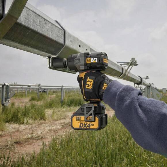 CAT DX7020.1 18Volt 4.0 Ah Çift Akülü Kömürsüz 700/880Nm Profesyonel Şarjlı Somun Sıkma + 10 Adet Lokma Ucu - 7