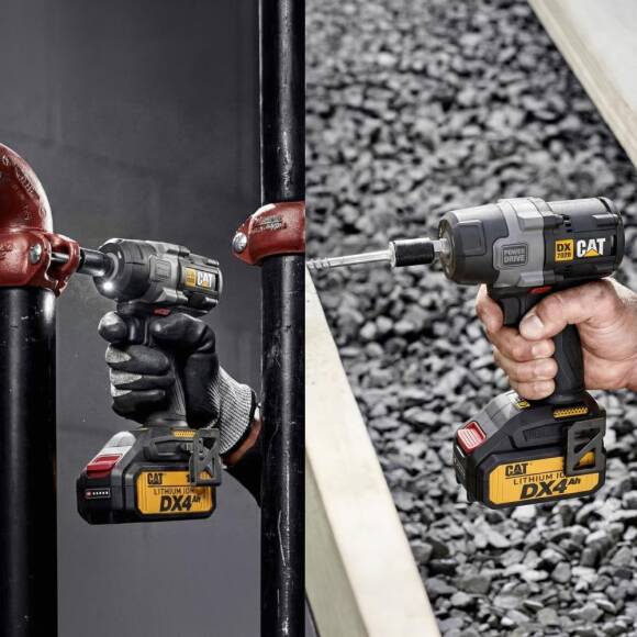 CAT DX7020.1 18Volt 4.0 Ah Çift Akülü Kömürsüz 700/880Nm Profesyonel Şarjlı Somun Sıkma + 10 Adet Lokma Ucu - 9