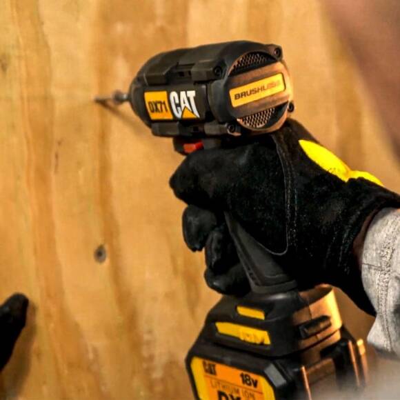 CAT DX71BC 18Volt 2.0Ah Li-ion Tek Akülü 215Nm Kömürsüz Profesyonel Şarjlı Darbeli Tornavida - 4