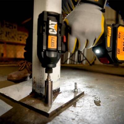 CAT DX71BC 18Volt 2.0Ah Li-ion Tek Akülü 215Nm Kömürsüz Profesyonel Şarjlı Darbeli Tornavida - 4