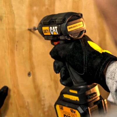 CAT DX71BC 18Volt 2.0Ah Li-ion Tek Akülü 215Nm Kömürsüz Profesyonel Şarjlı Darbeli Tornavida - 7