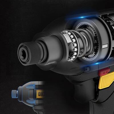 CAT DX71BC 18Volt 2.0Ah Li-ion Tek Akülü 215Nm Kömürsüz Profesyonel Şarjlı Darbeli Tornavida - 10