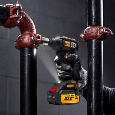 CAT DX72BC 18Volt/2.0Ah Li-ion Tek Akülü Şarjlı 350Nm Kömürsüz Profesyonel Somun Sıkma - 7
