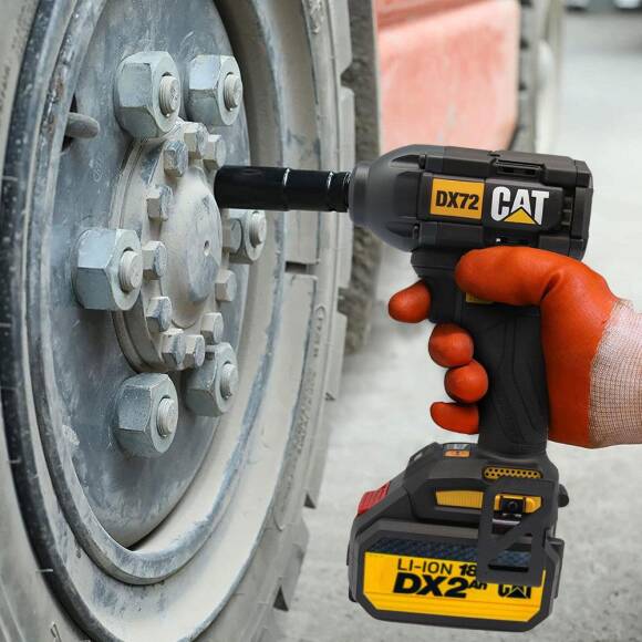CAT DX72BC 18Volt/2.0Ah Li-ion Tek Akülü Şarjlı 350Nm Kömürsüz Profesyonel Somun Sıkma - 8