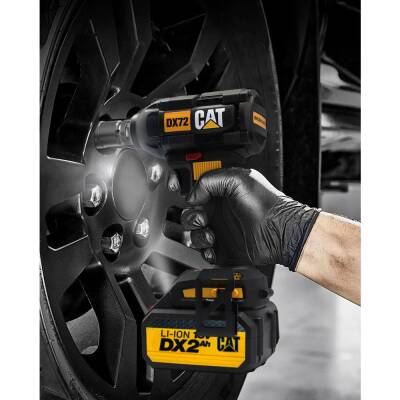 CAT DX72BC 18Volt/2.0Ah Li-ion Tek Akülü Şarjlı 350Nm Kömürsüz Profesyonel Somun Sıkma - 9