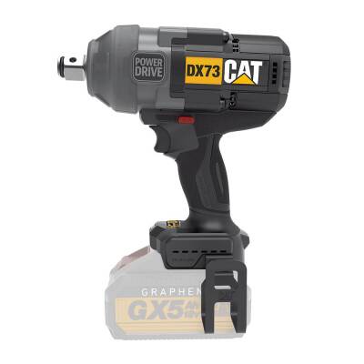 CAT DX73B 18Volt 1700/2100Nm Kömürsüz Profesyonel Şarjlı Somun Sıkma (Akü Dahil Değildir) - Cat (1)
