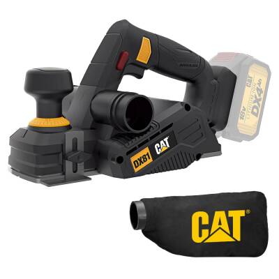 CAT DX81B 18Volt 82mm Çift Bıçaklı Kömürsüz Profesyonel Planya (Akü Dahil Değildir) - Cat
