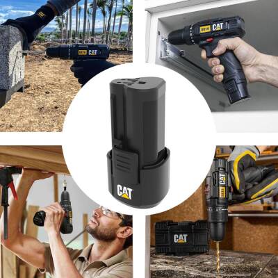 CAT DXB26 12Volt 2.0Ah. Li-ion Yedek Akü - 3