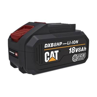 CAT DXB8HP 18Volt 8.0Ah. Li-ion ICE CONTROL ONE FOR ALL Profesyonel Yedek Akü - CAT