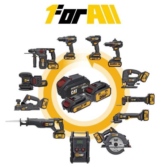 CAT DXB8HP 18Volt 8.0Ah. Li-ion ICE CONTROL ONE FOR ALL Profesyonel Yedek Akü - 3