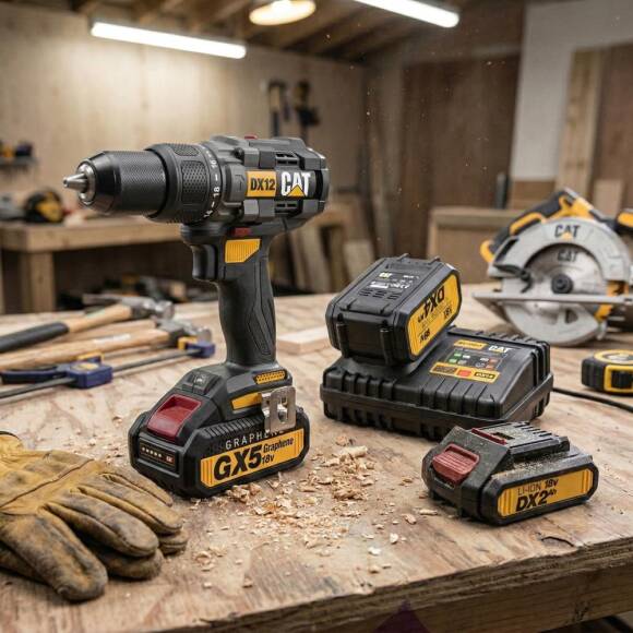 CAT DXC15 18Volt Li-ion ONE FOR ALL Profesyonel Hızlı Akü Şarj Cihazı - 7