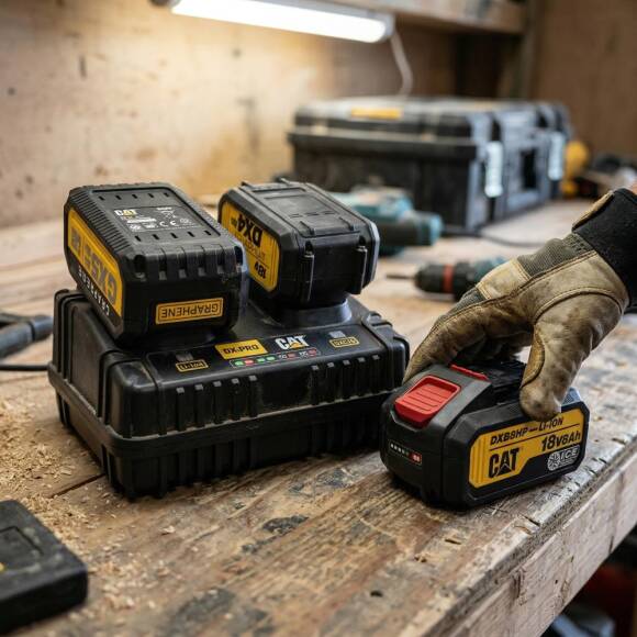 CAT DXC152 18Volt Li-ion ONE FOR ALL Profesyonel İkili Hızlı Akü Şarj Cihazı - 3