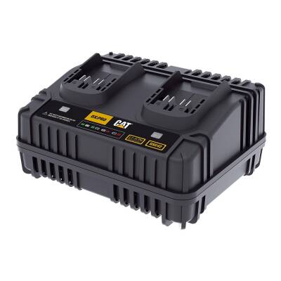 CAT DXC42 18Volt Li-ion ONE FOR ALL Profesyonel İkili Hızlı Akü Şarj Cihazı - CAT
