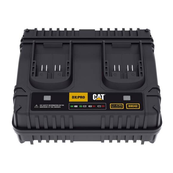 CAT DXC42 18Volt Li-ion ONE FOR ALL Profesyonel İkili Hızlı Akü Şarj Cihazı - 2