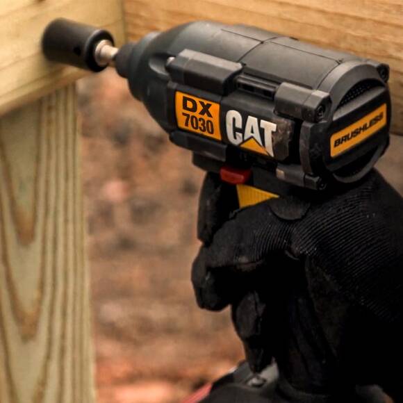 CAT DXK201 18Volt/2.0Ah Li-ion Çift Akülü Kömürsüz Profesyonel Şarjlı Darbeli Matkap + DX7030 + DA01903 Kombo Set - 7