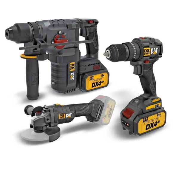 CAT DXK302 DX1010 + DX2150 + DX3131 3 Parça Kombo Set + 39 Parça Aksesuar Seti - 3