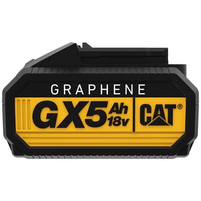 CAT GXB5 18Volt/5.0Ah GRAPHENE Li-Polimer ONE FOR ALL Profesyonel Yedek Akü - Cat (1)