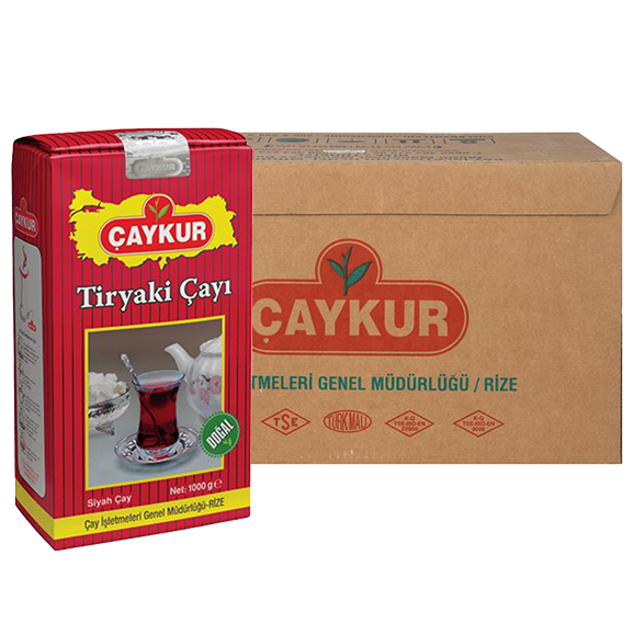 Çaykur Tiryaki Çay 1000 gr 10'lu Koli