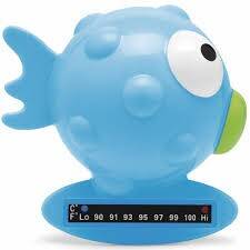 Chicco - Chicco Balık Şekilli Banyo Termometre - Mavi