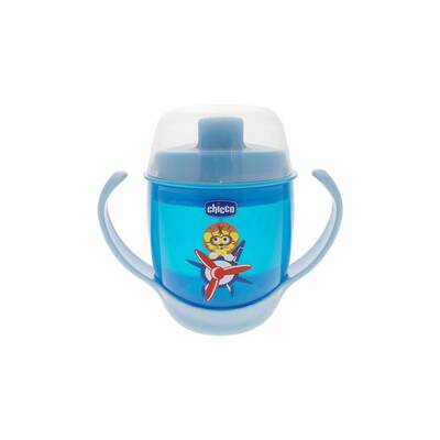 Chicco Bebek Mama Bardağı 180 ml 12+ Ay Mavi - 1