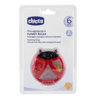 Chicco Funny Relax Diş Kaşıyıcı - Uğur Böceği - Chicco (1)