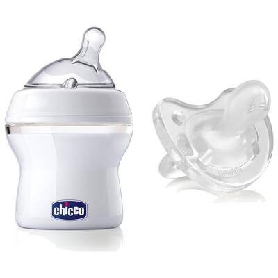 Chicco - Chicco Natural Feeling Biberon 150 ml + Physio Soft Silikon Emzik Avantaj Paket