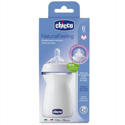 Chicco NaturalFeeling Biberon 6 Ay+ 330 ML - Chicco