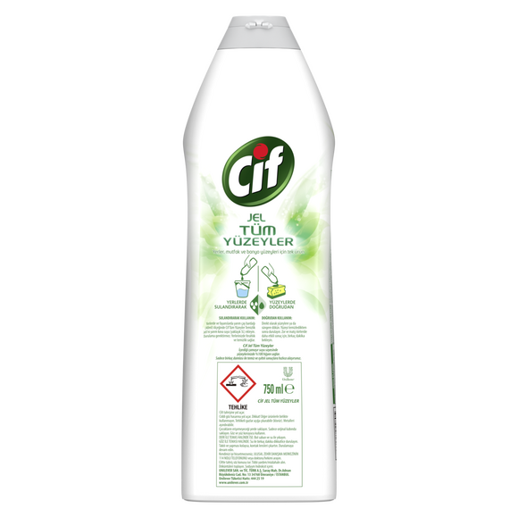 Cif Tüm Yüzeyler Jel Bahar Ferahlığı 750 ml - 3