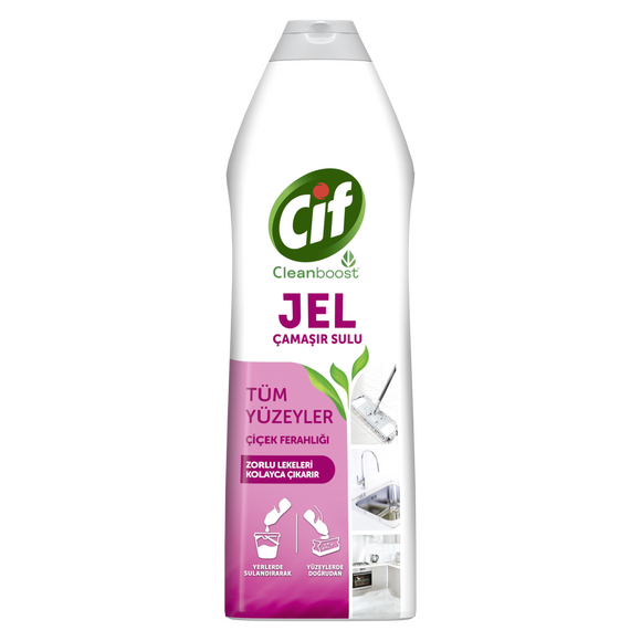 Cif Tüm Yüzeyler Jel Çiçek Ferahlığı 750 ml - 2