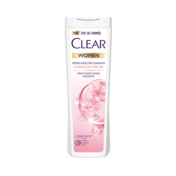 Clear Women Yumuşak & Parlak Şampuan 485 ml
