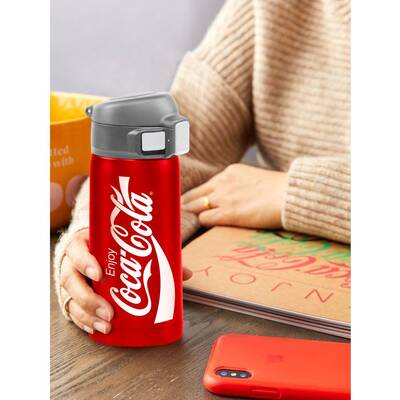Coca-Cola CCMDB35 0,35L Vakumlu Çift Yalıtımlı Paslanmaz Çelik Seyahat Bardağı /Termos - Thumbnail