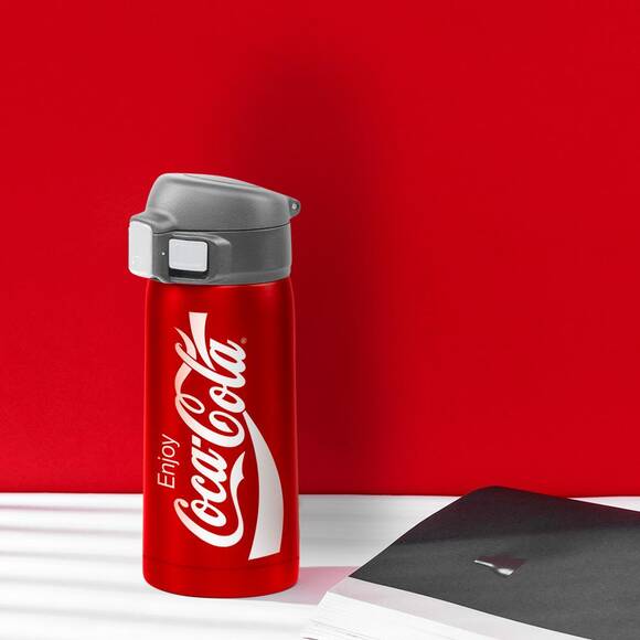 Coca-Cola CCMDB35 0,35L Vakumlu Çift Yalıtımlı Paslanmaz Çelik Seyahat Bardağı /Termos - 9