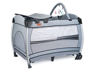 Comfymax Power Park Yatak Oyun Parkı 70x110 - Steel Grey - Comfymax