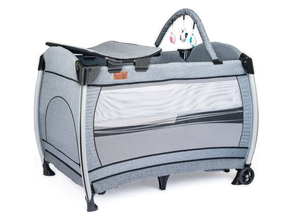 Comfymax Power Park Yatak Oyun Parkı 70x110 - Steel Grey - 1