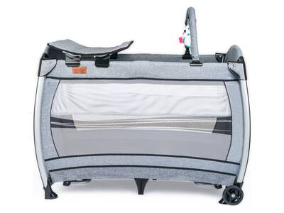 Comfymax Power Park Yatak Oyun Parkı 70x110 - Steel Grey - Comfymax (1)