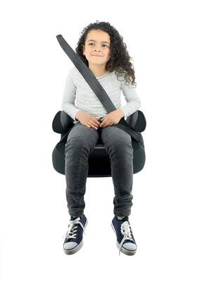 Comfymax - ComfyMax Premium 15-36kg Yükseltici Oto koltuğu Grey Jean (1)