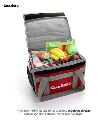 Coolist CL36R 36 Litre Katlanabilir Termos Bez Çanta / Buzluk - 6