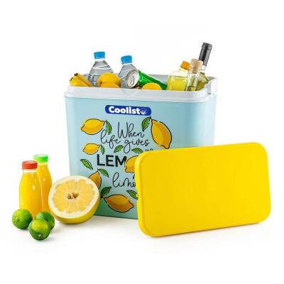 Coolist CLB24LM 24 Litre Limon Desenli Buzluk + 2 Adet 400gr. Buz Kaseti - Coolist (1)