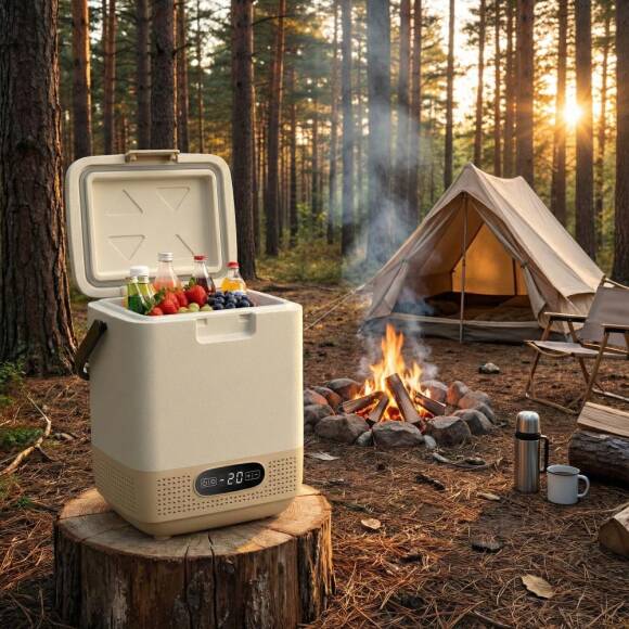 Coolist CLK12C 12/24Volt/ 220Volt 12 Litre Taşınabilir Kompresörlü Oto Buzdolabı - 6