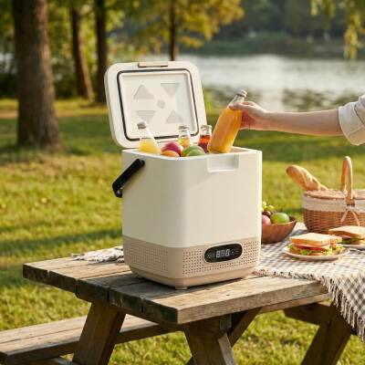 Coolist CLK12C 12/24Volt/ 220Volt 12 Litre Taşınabilir Kompresörlü Oto Buzdolabı - 7