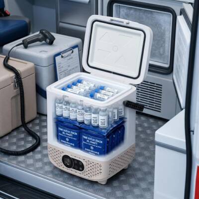 Coolist CLK12C 12/24Volt/ 220Volt 12 Litre Taşınabilir Kompresörlü Oto Buzdolabı - 9