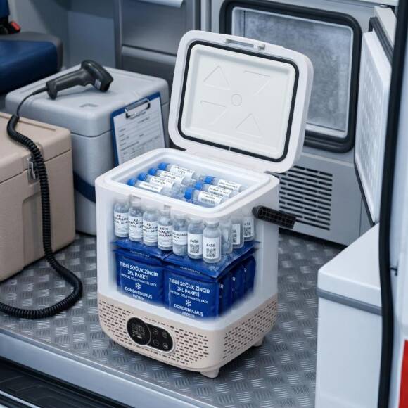 Coolist CLK12C 12/24Volt/ 220Volt 12 Litre Taşınabilir Kompresörlü Oto Buzdolabı - 9