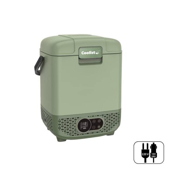 Coolist CLK12G 12/24Volt/ 220Volt 12 Litre Taşınabilir Kompresörlü Oto Buzdolabı - 1